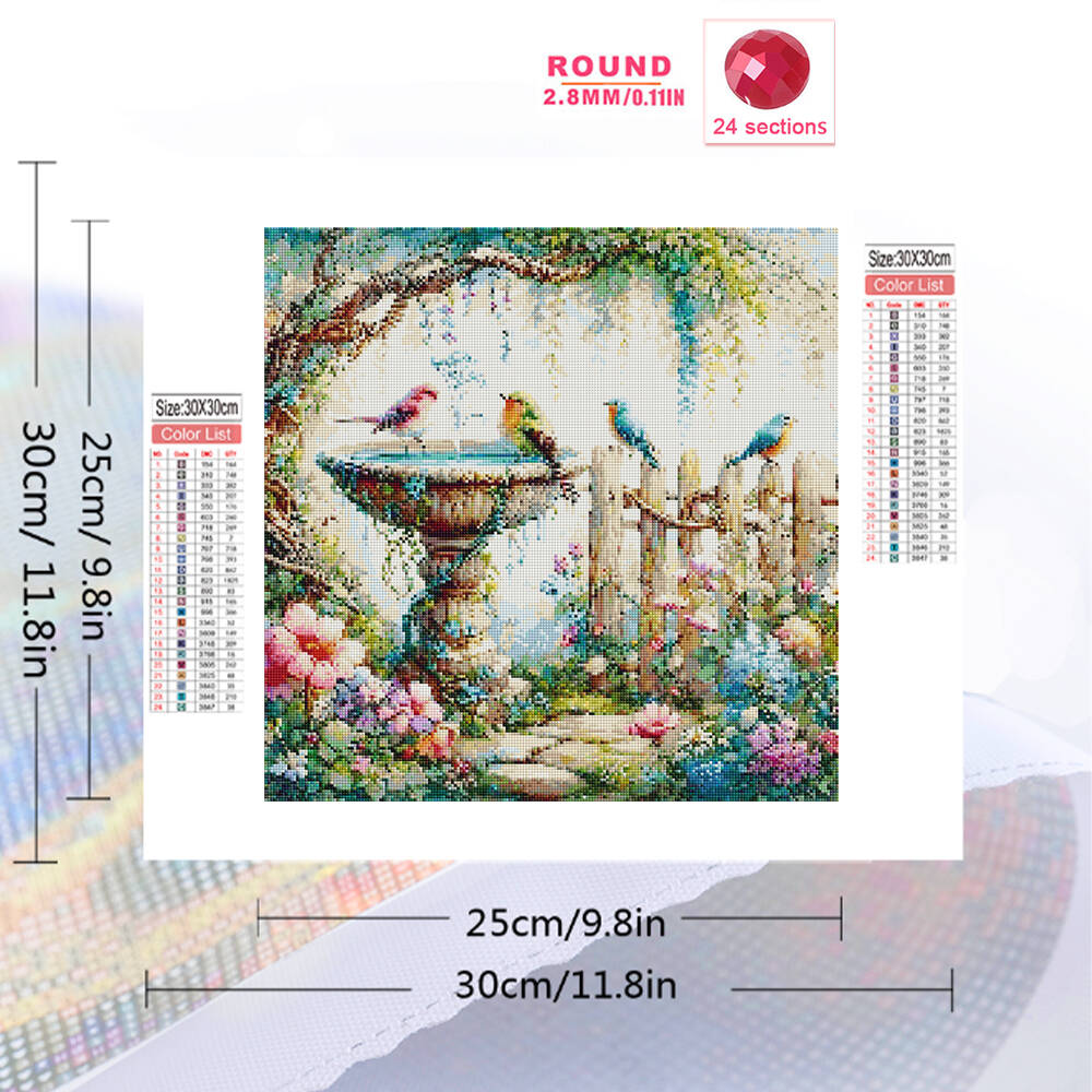 Evershine ภูมิทัศน์เพชรโมเสคนก - Art Craft Hobbies บทวิจารณ์และราคา
