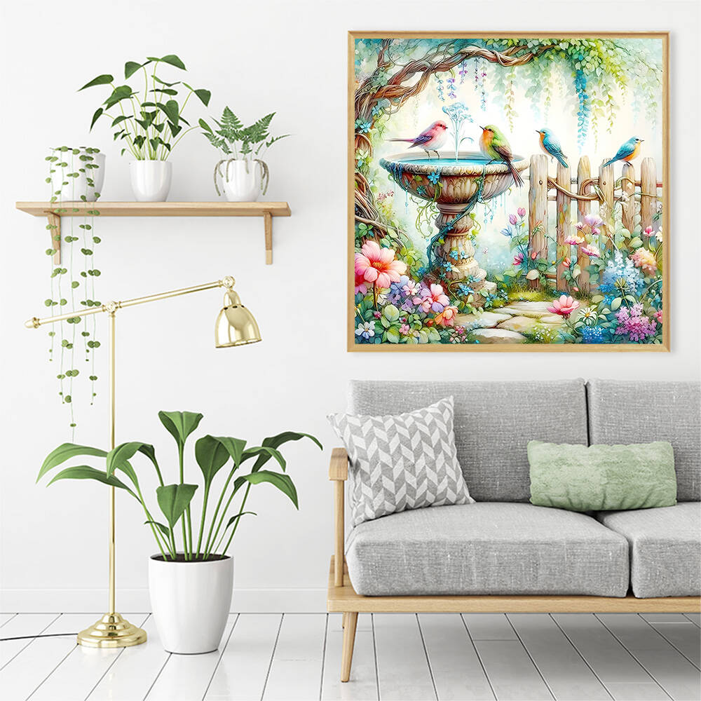 Evershine ภูมิทัศน์เพชรโมเสคนก - Art Craft Hobbies บทวิจารณ์และราคา